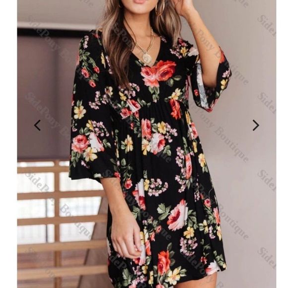 Dreams floral dress by white birch - Picture 5 of 5